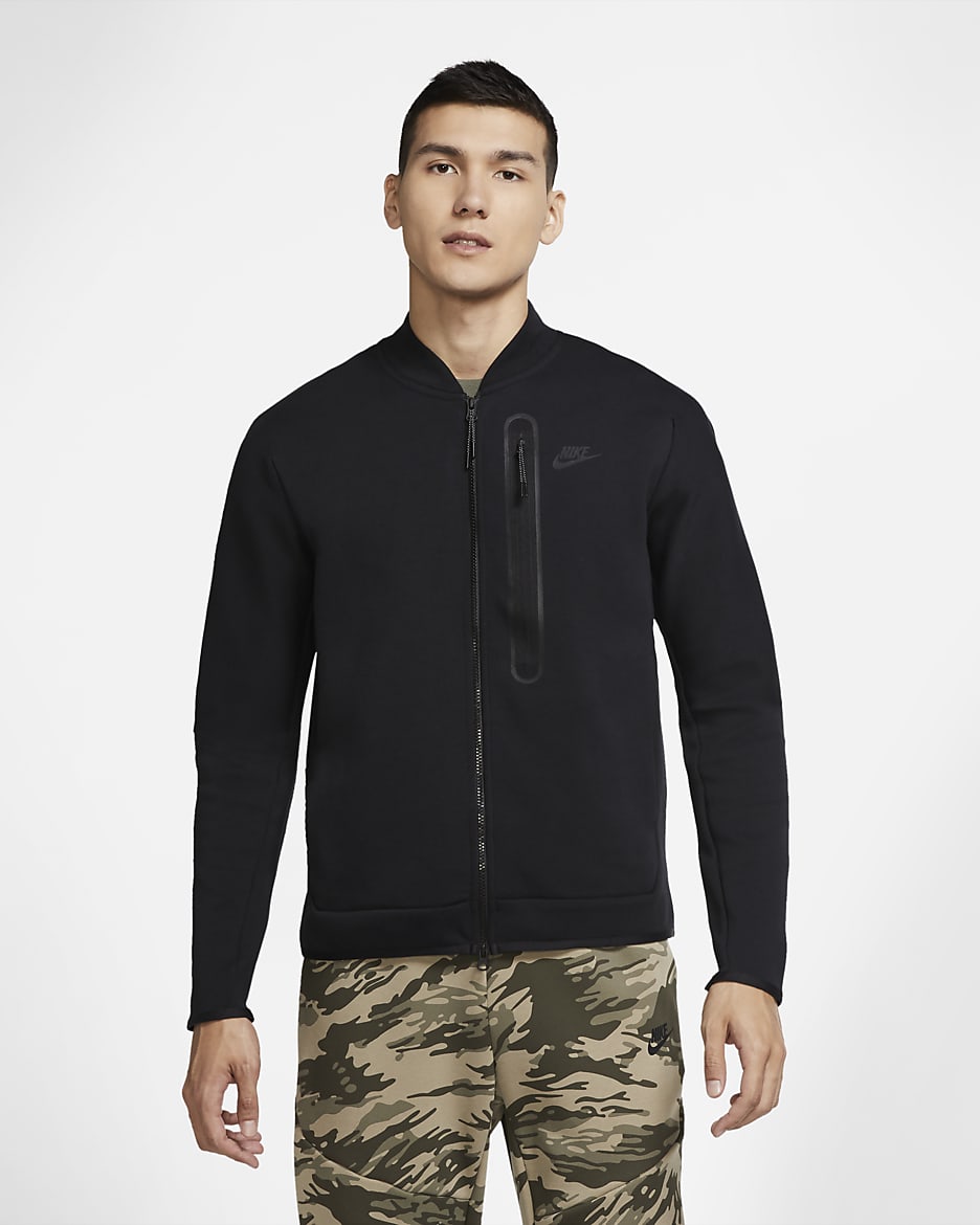 Nike Sportswear Tech Fleece Men's Bomber - Black/Black