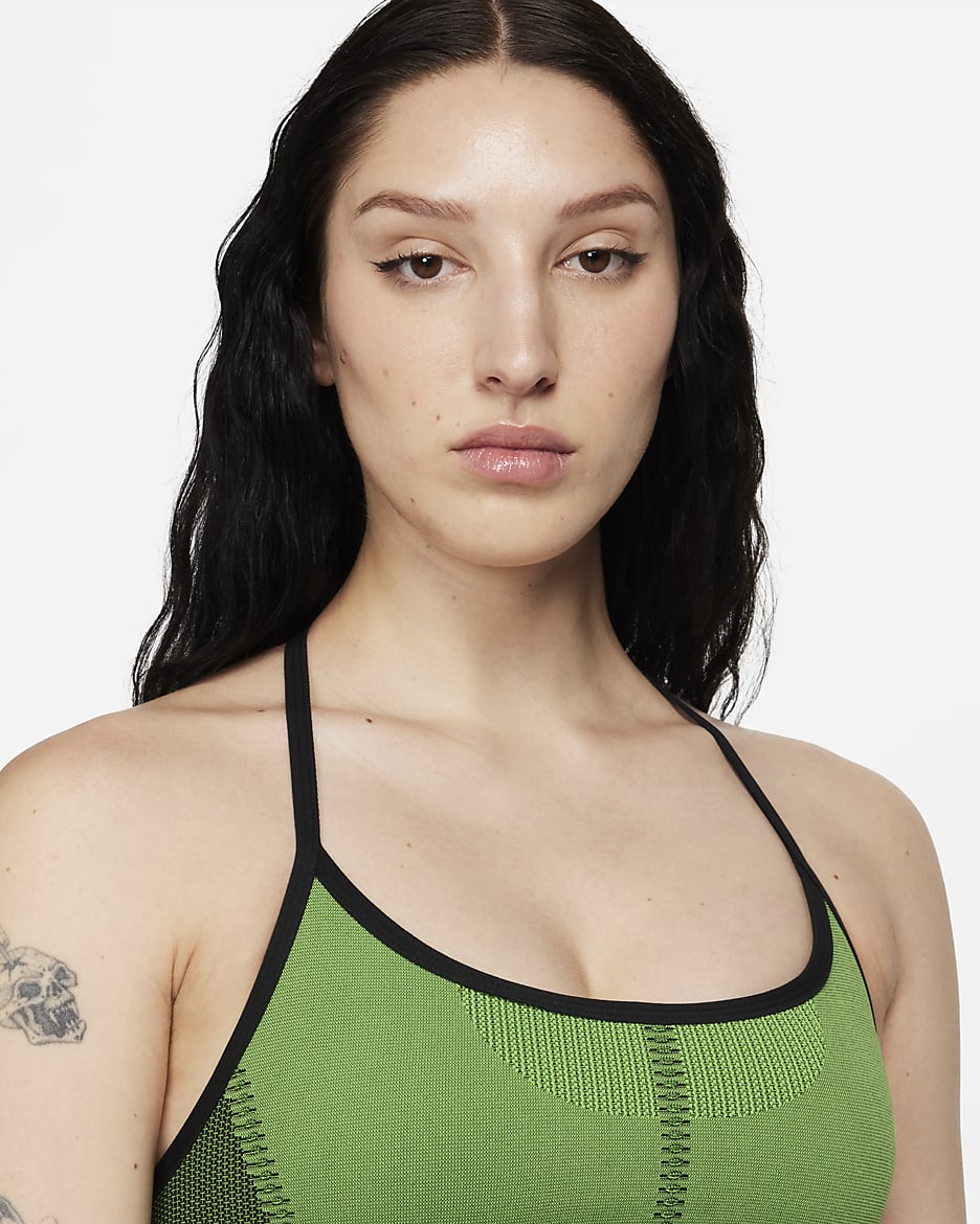 Nike x Feng Chen Wang Women's Bra - Black/Action Green