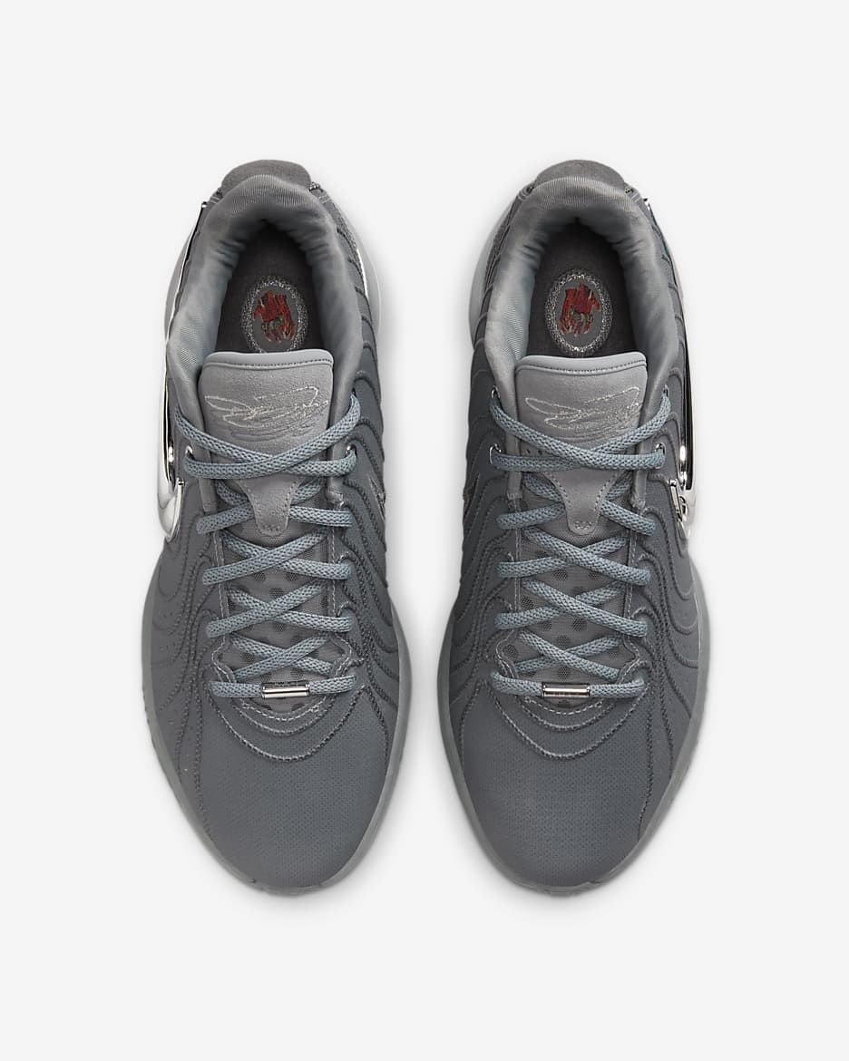 LeBron XXI EP Basketball Shoes - Cool Grey/Iron Grey/Wolf Grey/Metallic Silver