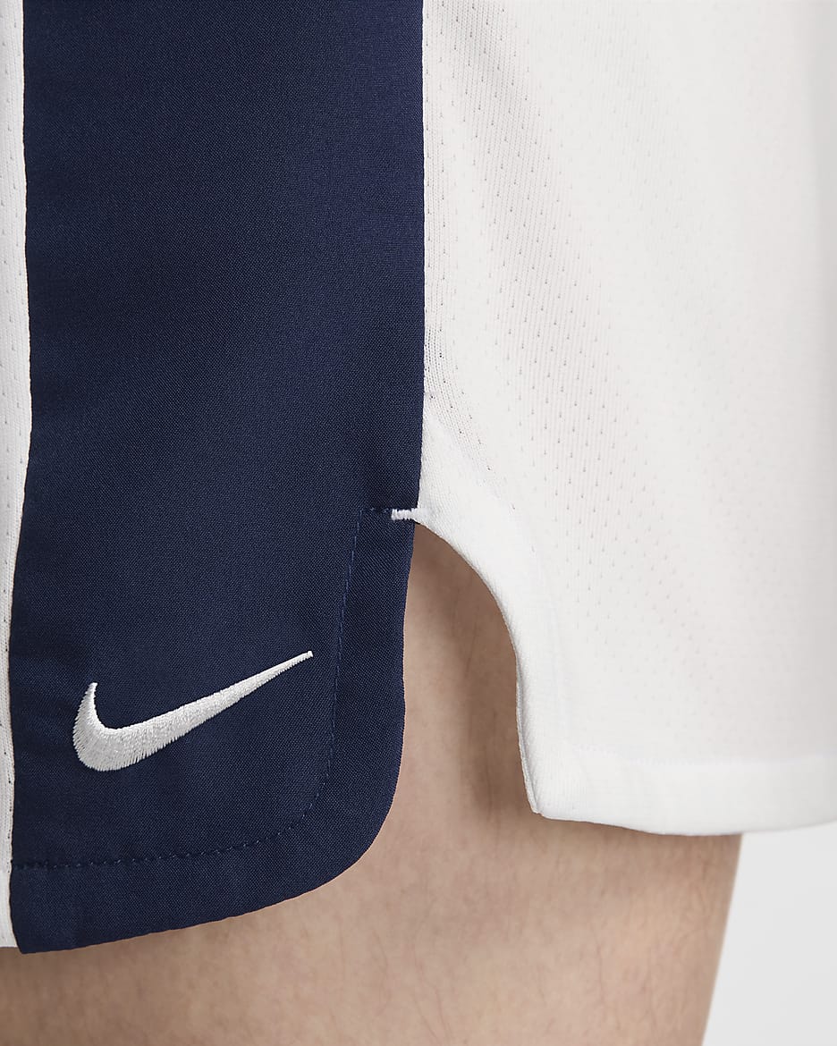 Nike Track Club Men's Dri-FIT 5" Brief-Lined Running Shorts - Summit White/Midnight Navy/Summit White