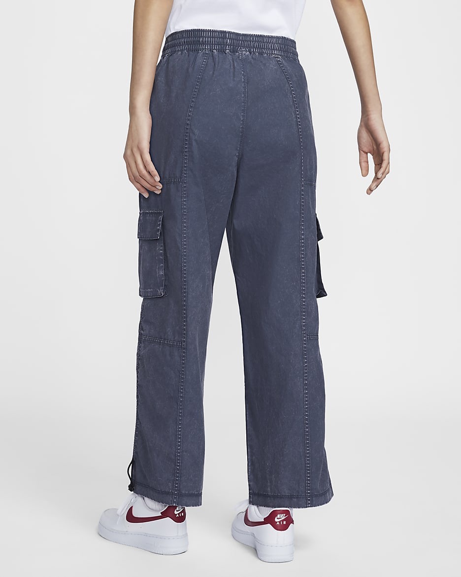 Pants de tejido Woven para mujer Nike Sportswear - Trueno azul