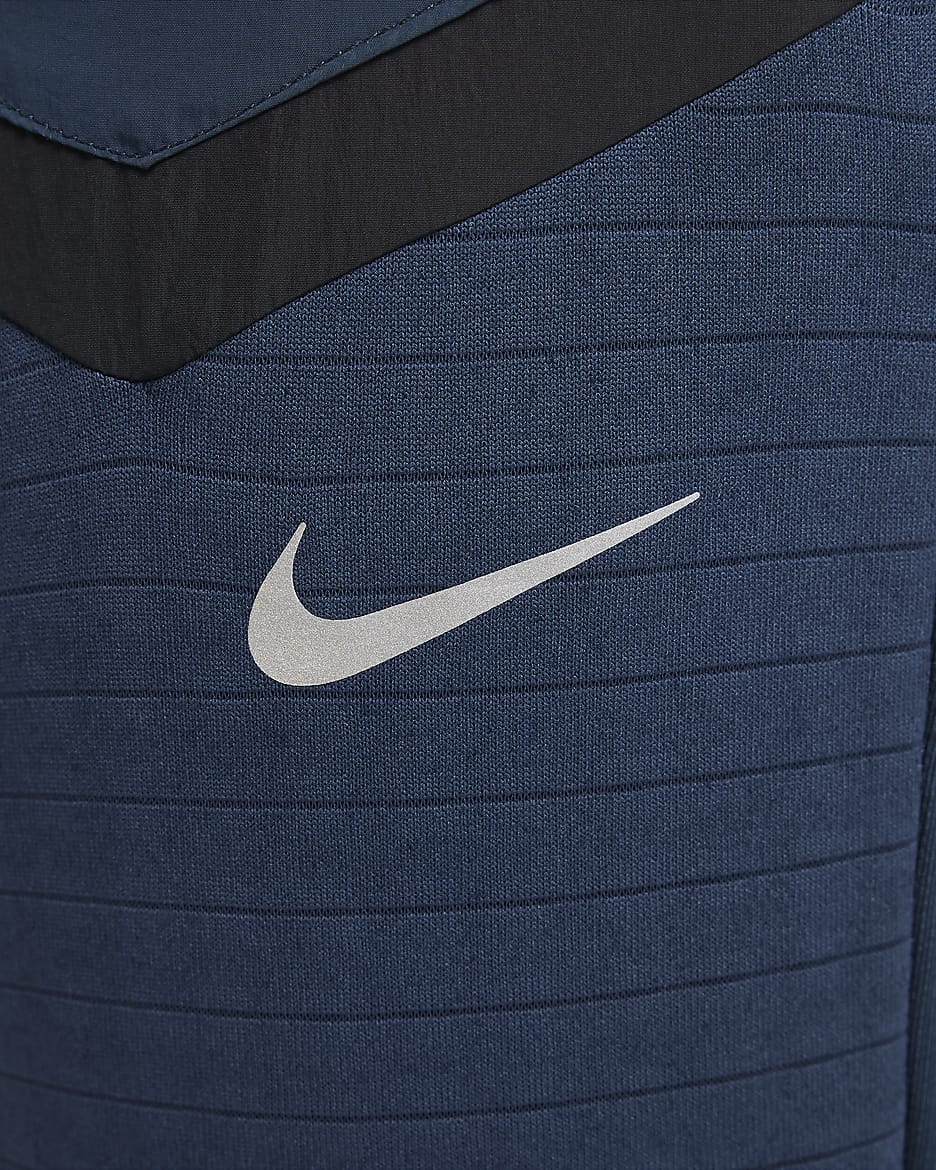 Pánské běžecké kalhoty Nike Phenom Elite - Armory Navy/Černá