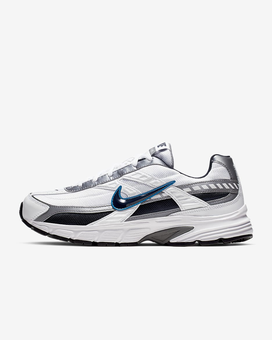 Tenis de correr Nike Initiator para hombre - Blanco/Gris azulado metálico/Obsidiana