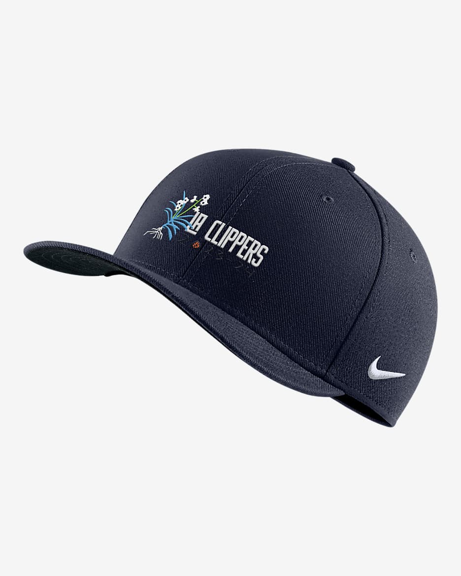 LA Clippers City Edition Nike NBA Swoosh Flex Cap - Navy