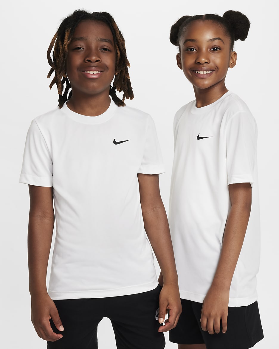 Nike Legend Big Kids' Dri-FIT T-Shirt - White