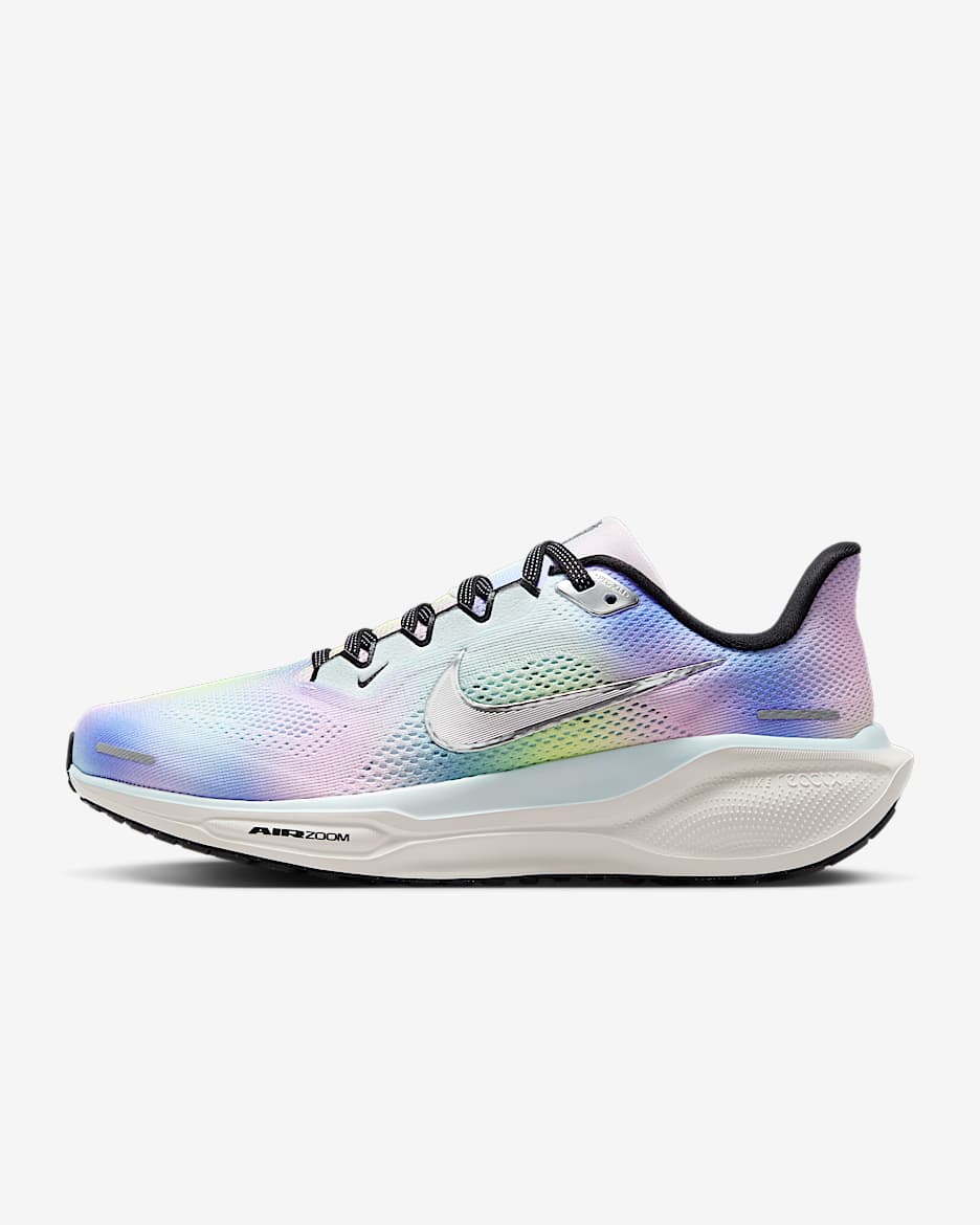 Chaussure de running sur route Nike Pegasus 41 SE pour femme - Glacier Blue/Noir/Phantom/Metallic Silver