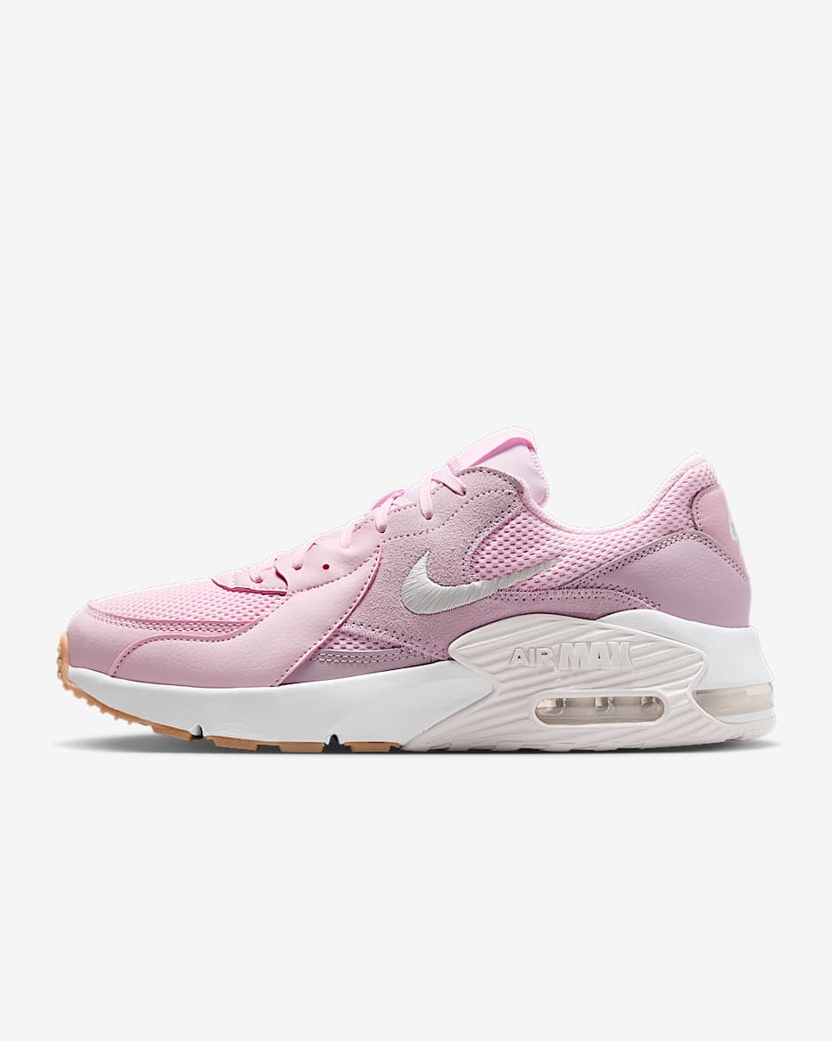 Tenis para mujer Nike Air Max Excee - Espuma rosa/Violeta platino/Marrón claro goma/Blanco cumbre