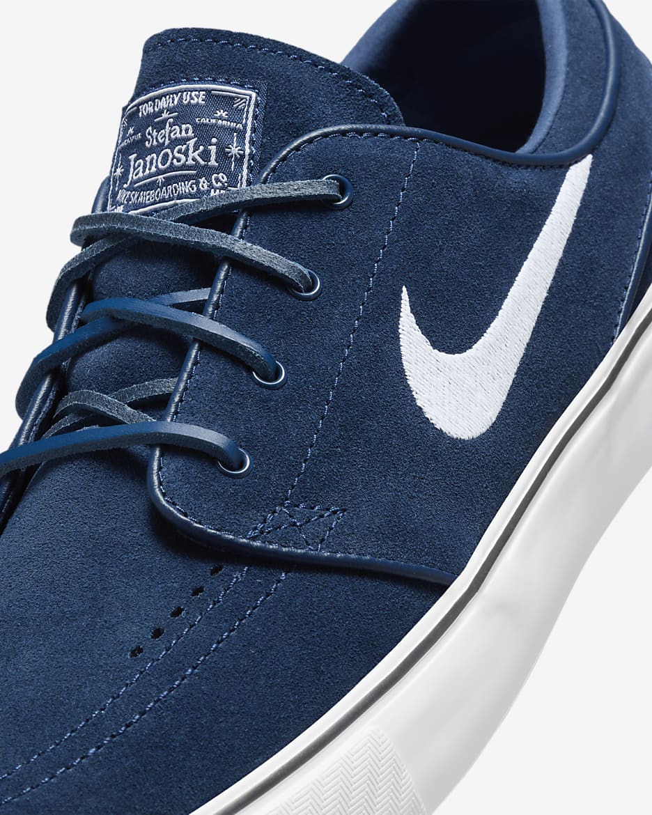 Nike SB Zoom Janoski OG+ Skate Shoes - Navy/Navy/White/White