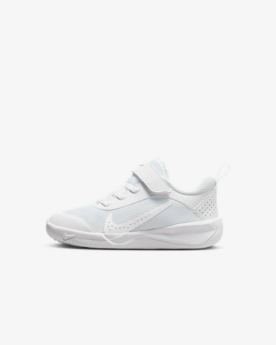 Sapatilhas Nike Omni Multi-Court para criança - Branco/Pure Platinum/Branco