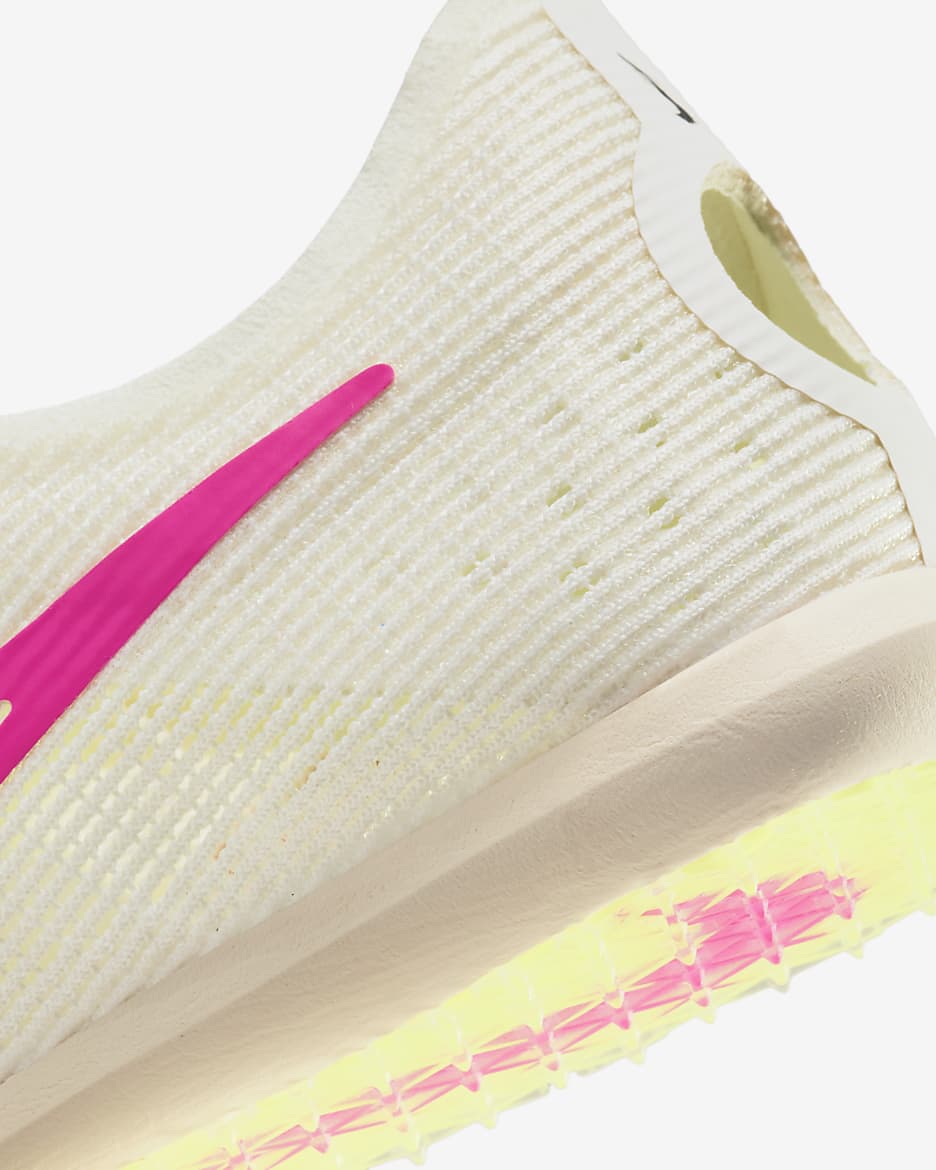 Nike Zoom Mamba 6 Track and Field distance spikes - Sail/Light Lemon Twist/Guava Ice/Fierce Pink