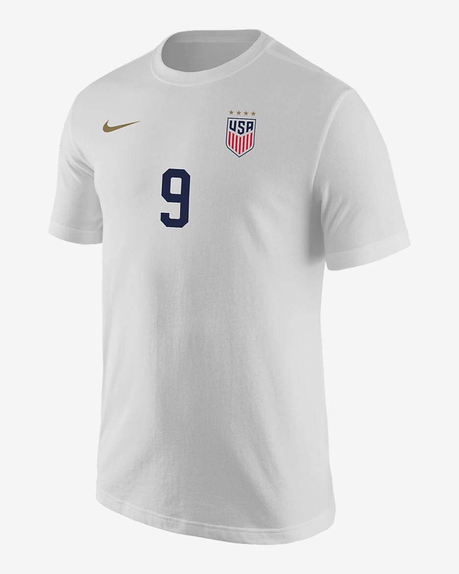 Playera de fútbol Nike para hombre Mallory Swanson USWNT - Blanco