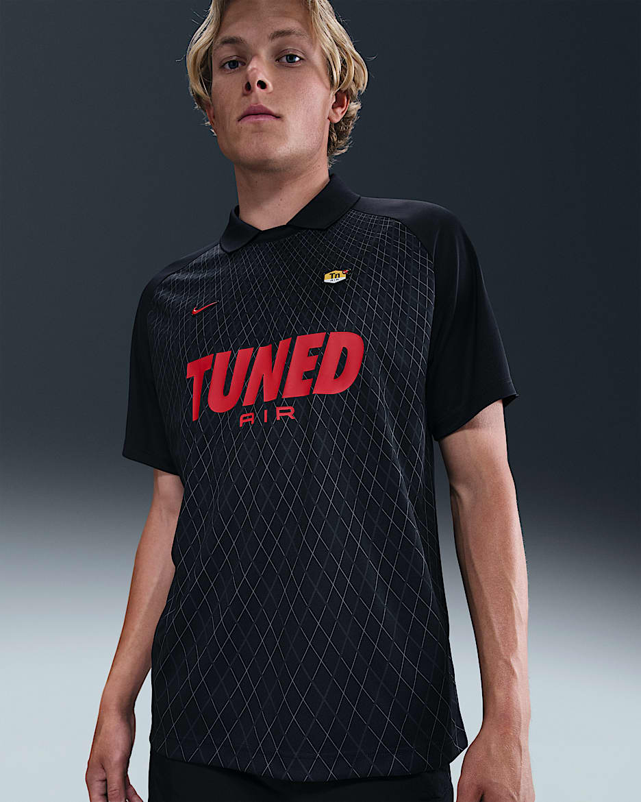 Fotbollströja Nike Sportswear för män - Svart/University Red