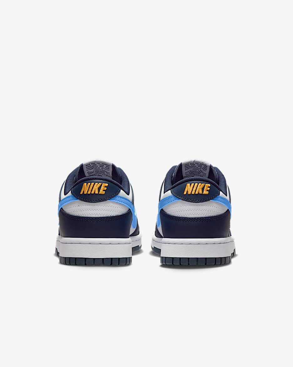 Nike Dunk Low Men's Shoes - Obsidian/White/University Gold/University Blue