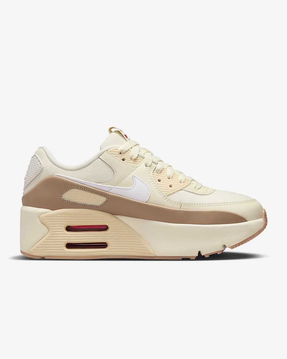 Nike Air Max 90 LV8 女鞋 - Sail/Coconut Milk/Pale Vanilla/白色