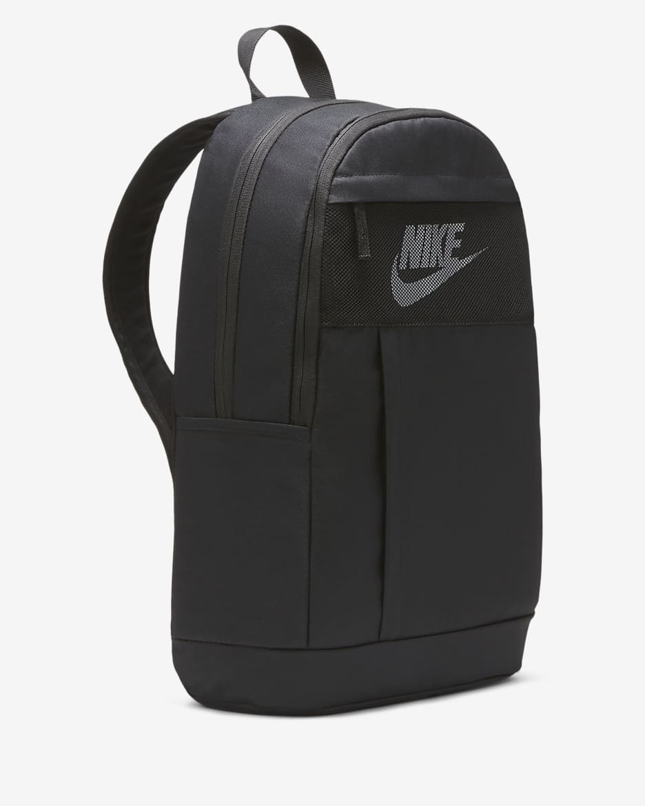 Nike Elemental Rugzak (21 liter) - Zwart/Zwart/Wit