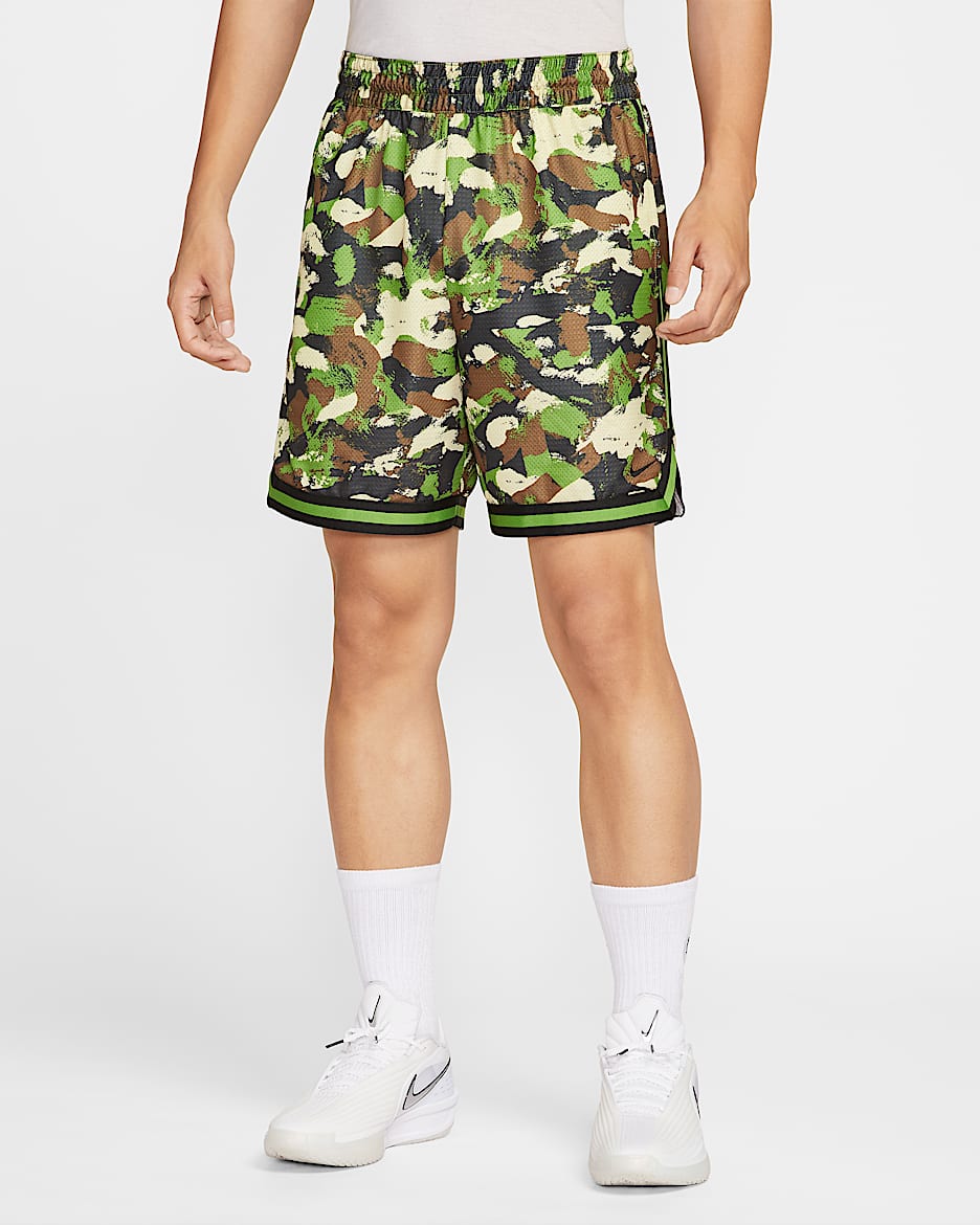 Nike DNA Men's Dri-FIT Basketball Shorts - Chlorophyll/Black