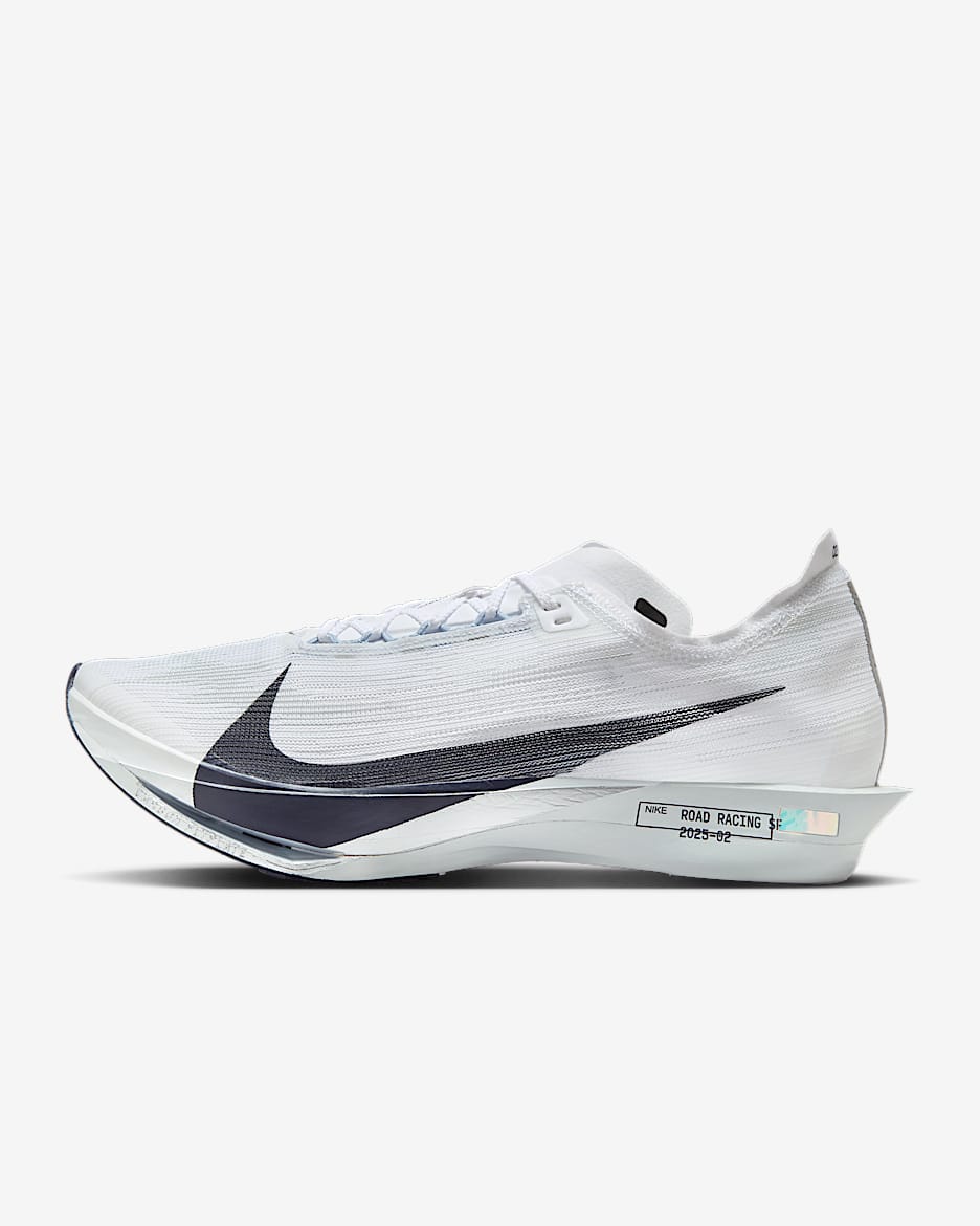 Nike Streakfly 2 Road Racing Shoes - White/Obsidian Mist/Pure Platinum/Gridiron