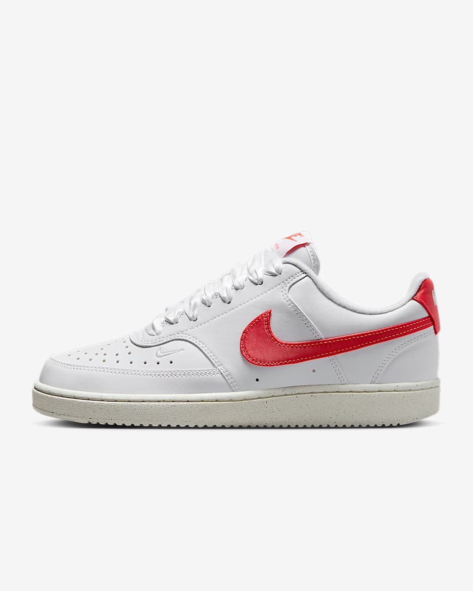 Tenis para mujer Nike Court Vision Low Next Nature - Blanco/Vela/Brasa mágica