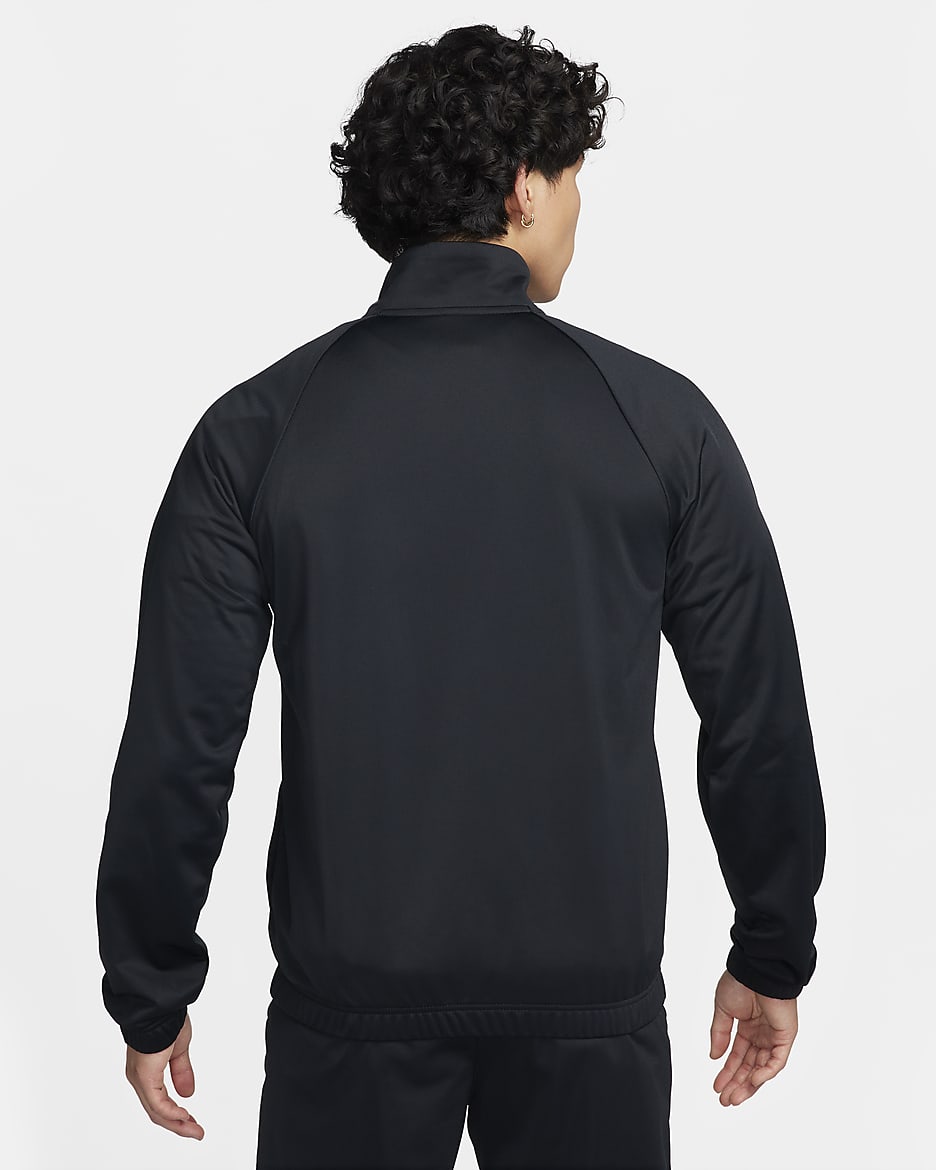 Nike Club Men's Poly-Knit Tracksuit - Black/White