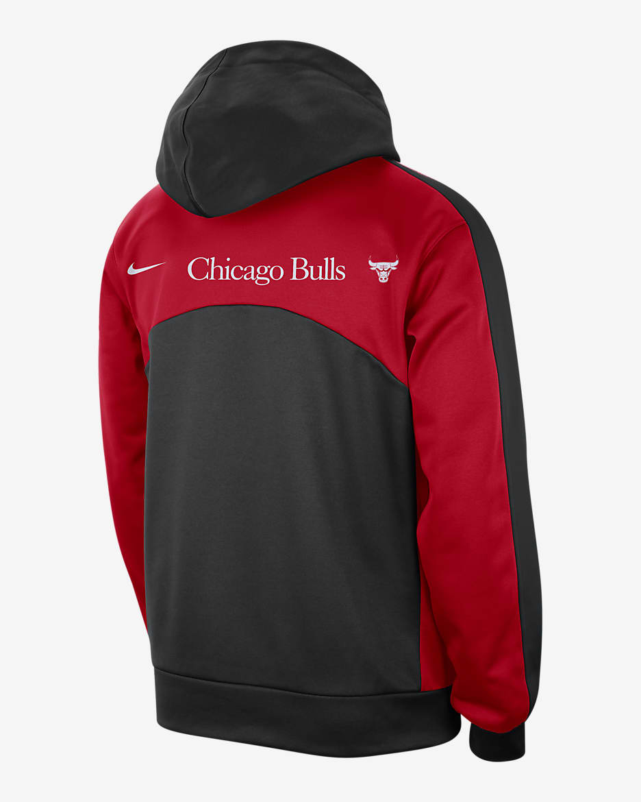 bulls hoodie nike