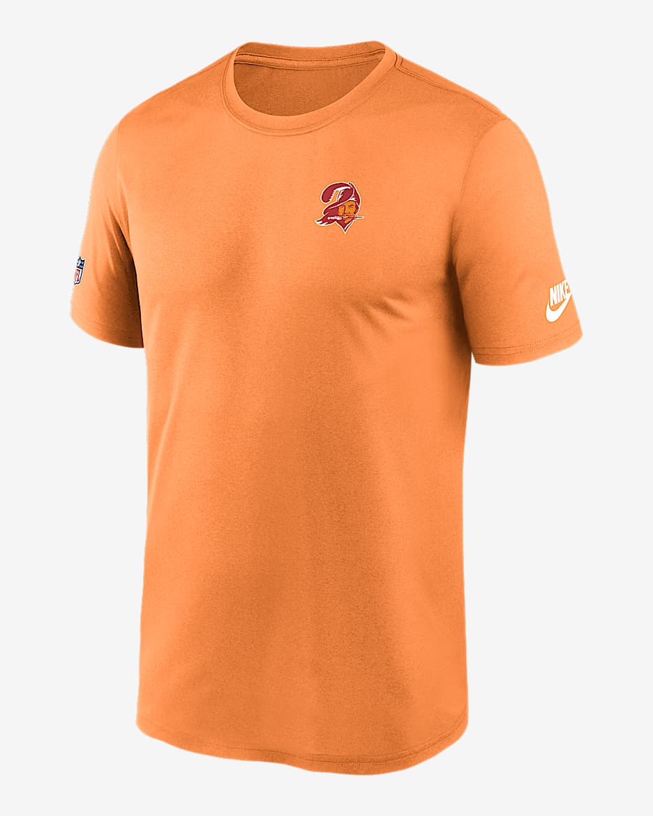 Tampa Bay Buccaneers Alt Legend Small Logo Men's Nike Dri-FIT NFL T-Shirt - Orange