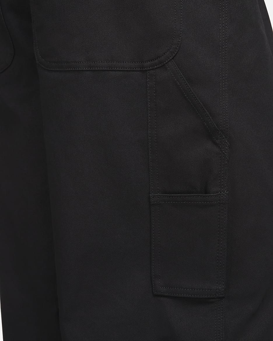 Pantalon de charpentier Nike Life pour homme - Noir/Noir