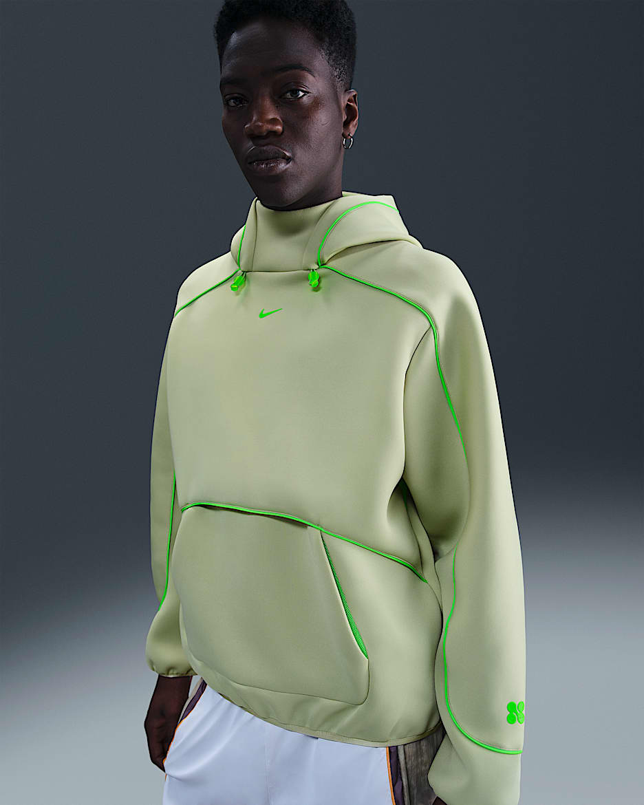 Nike Project F.R.O.G. Felpa pullover con cappuccio – Uomo - Olive Aura/Green Strike/Green Strike