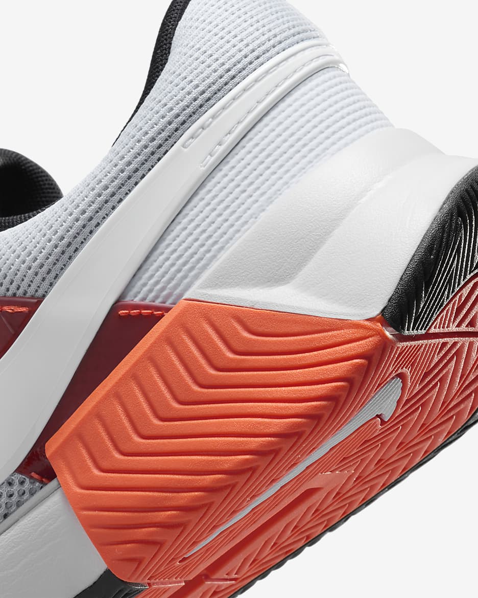 Nike Zoom GP Challenge 1 Premium hardcourt tennisschoenen voor heren - Pure Platinum/Zwart/Hyper Crimson/Wit