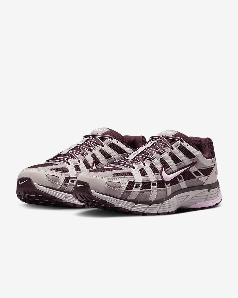 Nike P-6000 Sabatilles - Dona - Burgundy Crush/Taupe Grey/Platinum Violet/Pink Foam