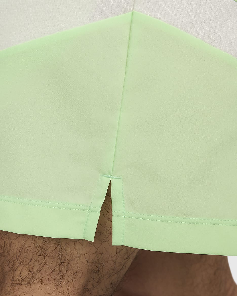 Nike Icon Men's 6" Dri-FIT Woven Basketball Shorts - Vapor Green/Vapor Green/Sail/Iron Grey