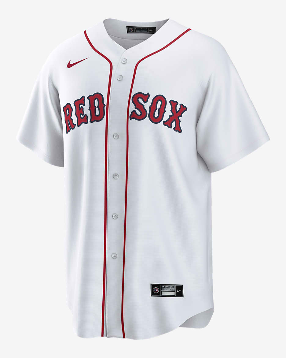 MLB Boston Red Sox (David Ortiz) Men's Replica Baseball Jersey - White