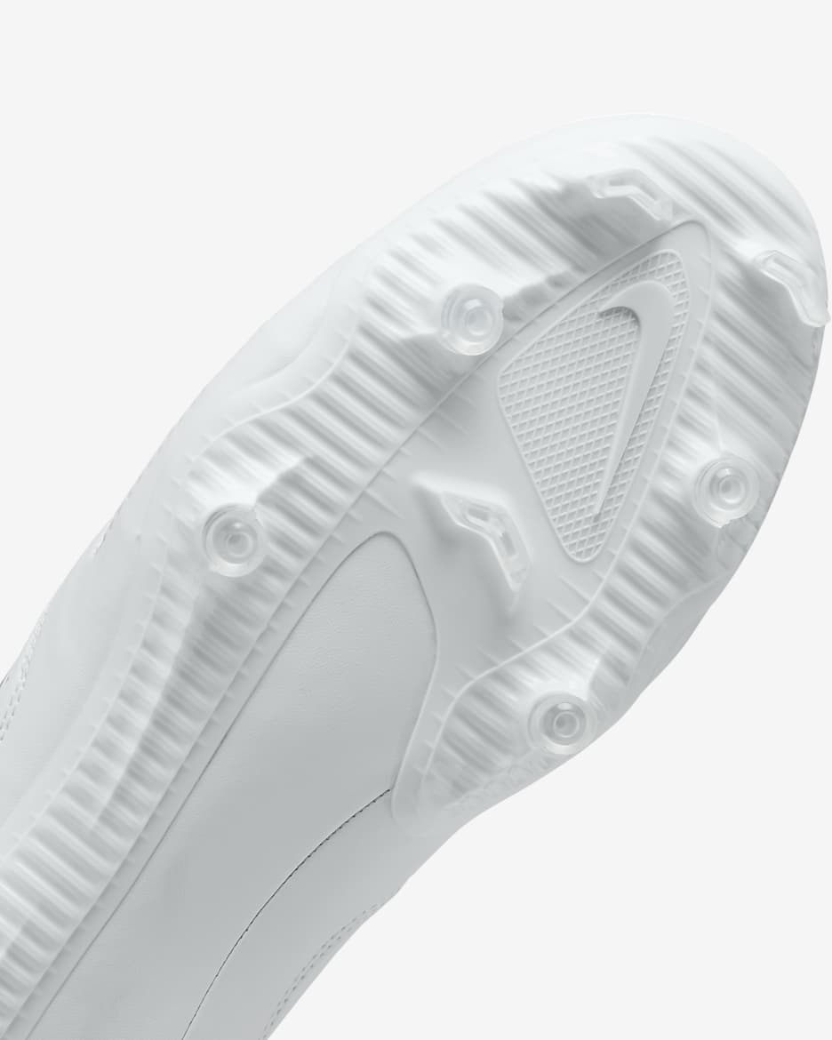 Tacos de lacrosse Nike Huarache 9 Varsity LAX - Blanco/Blanco/Negro