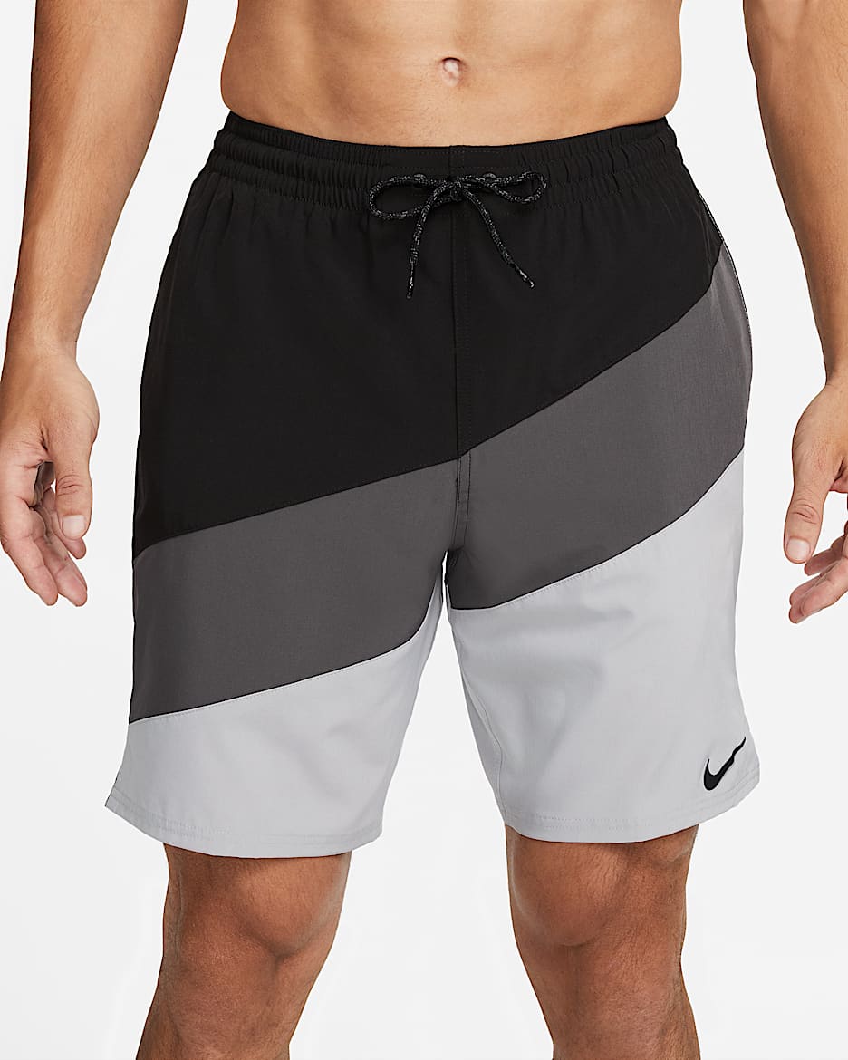 Shorts de vóleibol de 23 cm para hombre Nike Color Surge - Negro