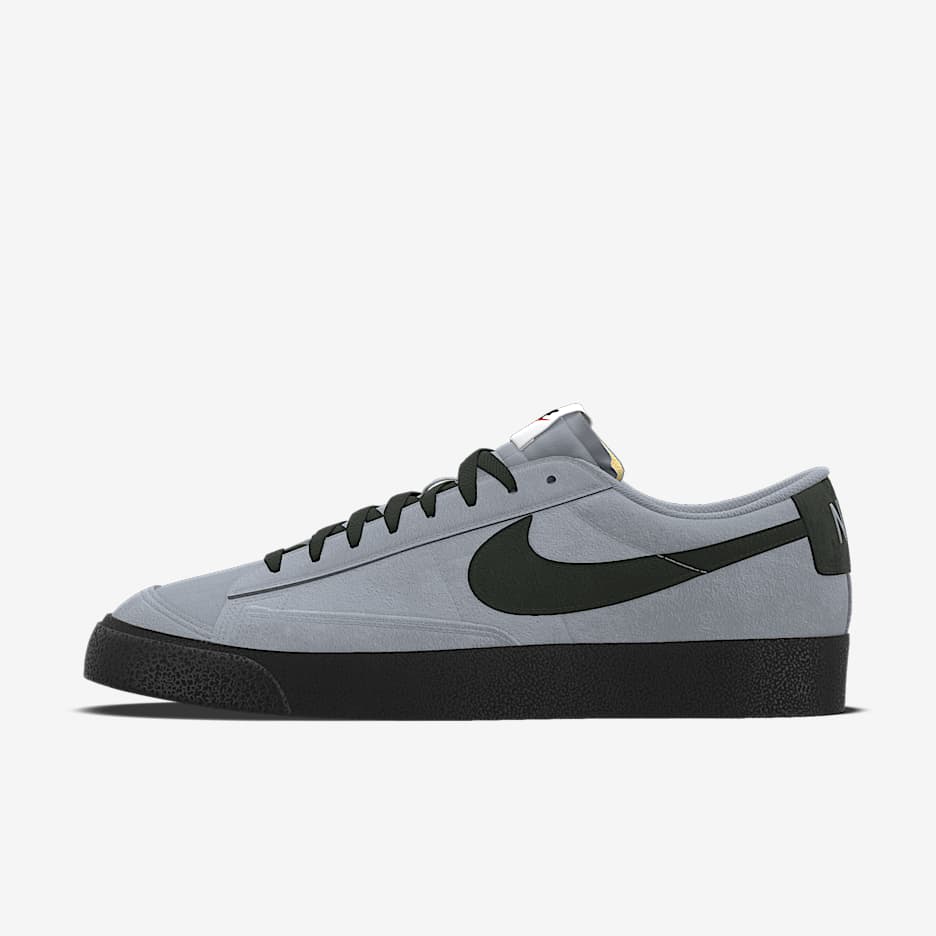 Nike Blazer Low By You egyedi férficipő - Többszínű/Többszínű/Többszínű/Többszínű