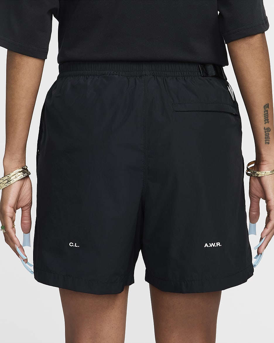 Shorts Cardinal in nylon NOCTA - Nero/Nero/Bianco