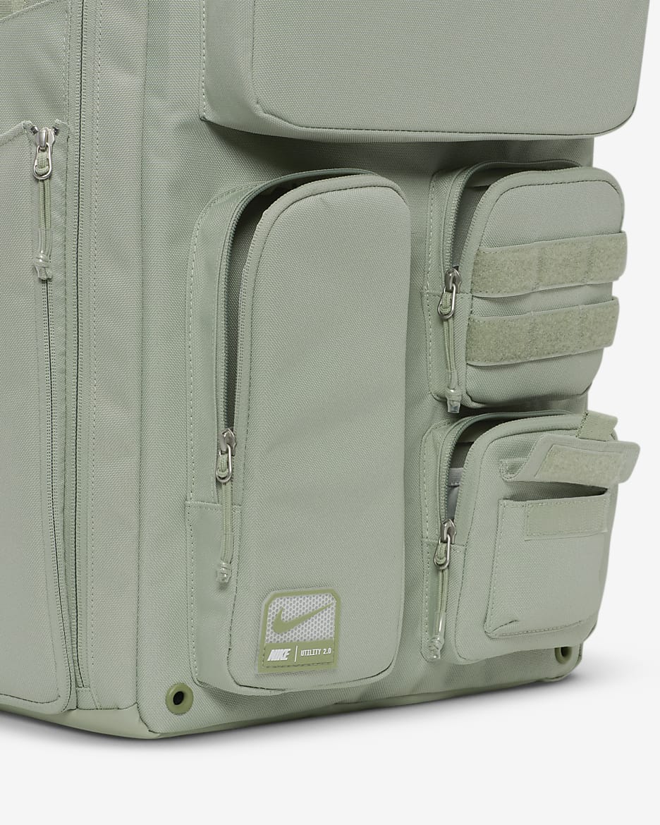 Nike Utility Elite Backpack (37L) - Jade Horizon/Jade Horizon/Oil Green