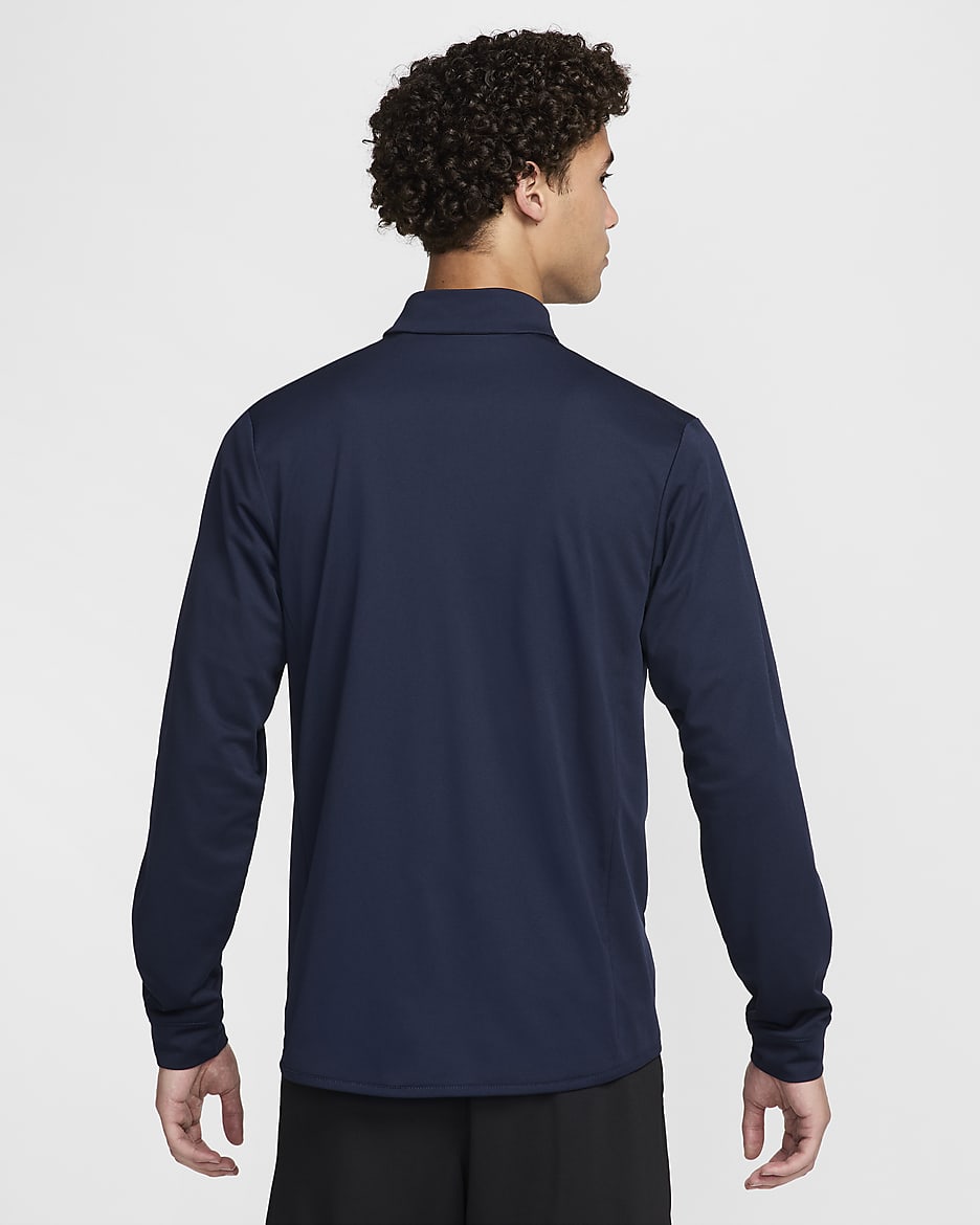 Chamarra versátil de tejido Knit Dri-FIT para hombre Nike Totality - Obsidiana/Negro