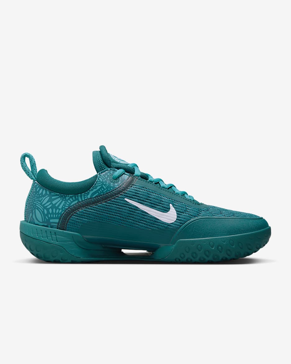 NikeCourt Air Zoom NXT Men's Hard Court Tennis Shoes - Geode Teal/Teal Nebula/White