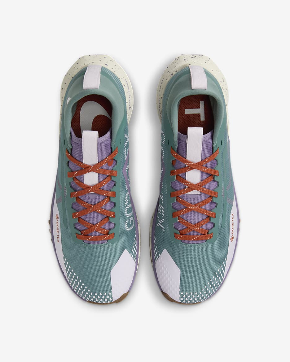 Nike Pegasus Trail 4 GORE-TEX Women's Waterproof Trail-Running Shoes - Bicoastal/Phantom/Barely Grape/Daybreak