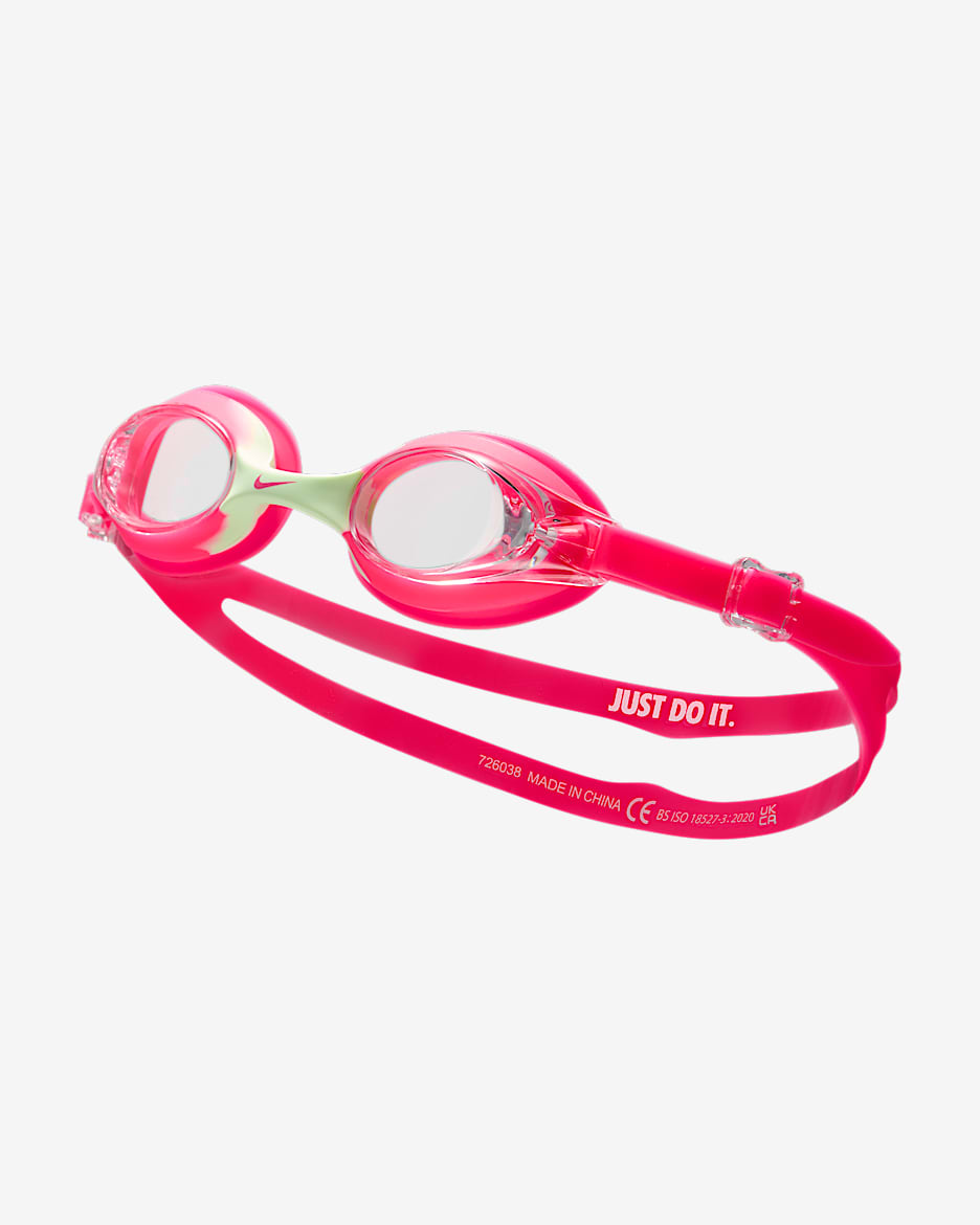 Goggles de natación para niños talla pequeña Nike Swim - Hiperrosa
