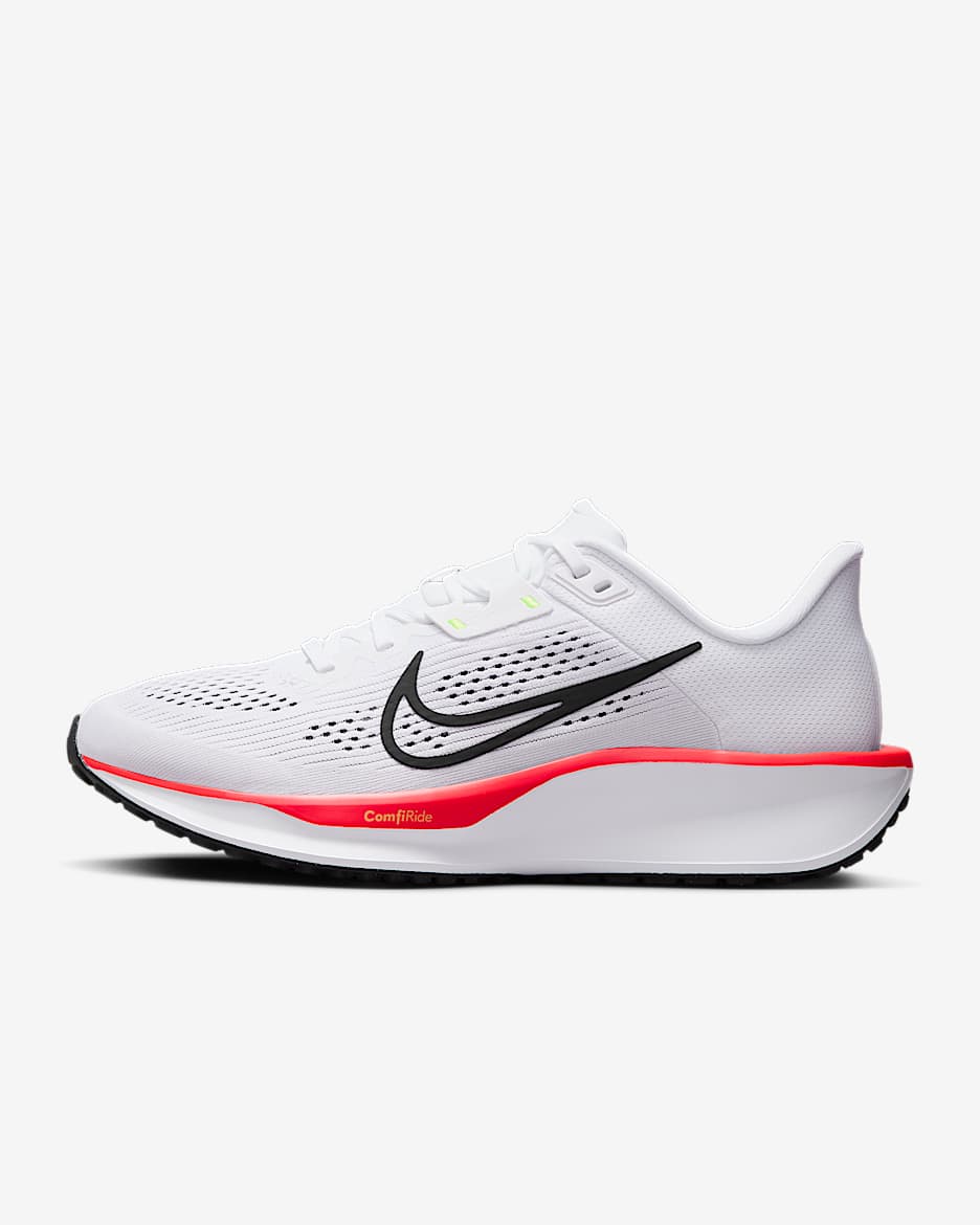Nike Quest 6 Women's Road Running Shoes - White/Crimson/Volt/Black