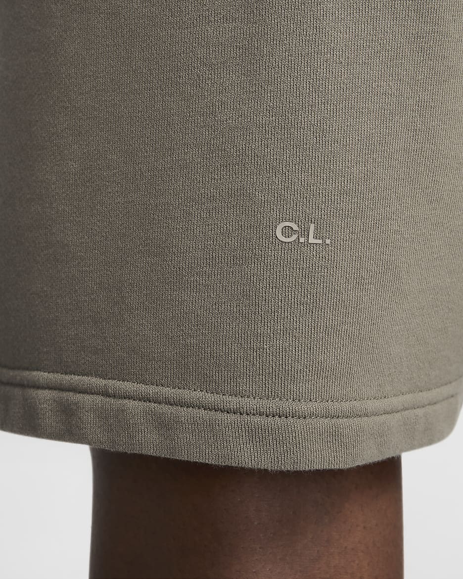 NOCTA Cardinal Fleece Shorts - Olive Grey/Moon Fossil/Moon Fossil