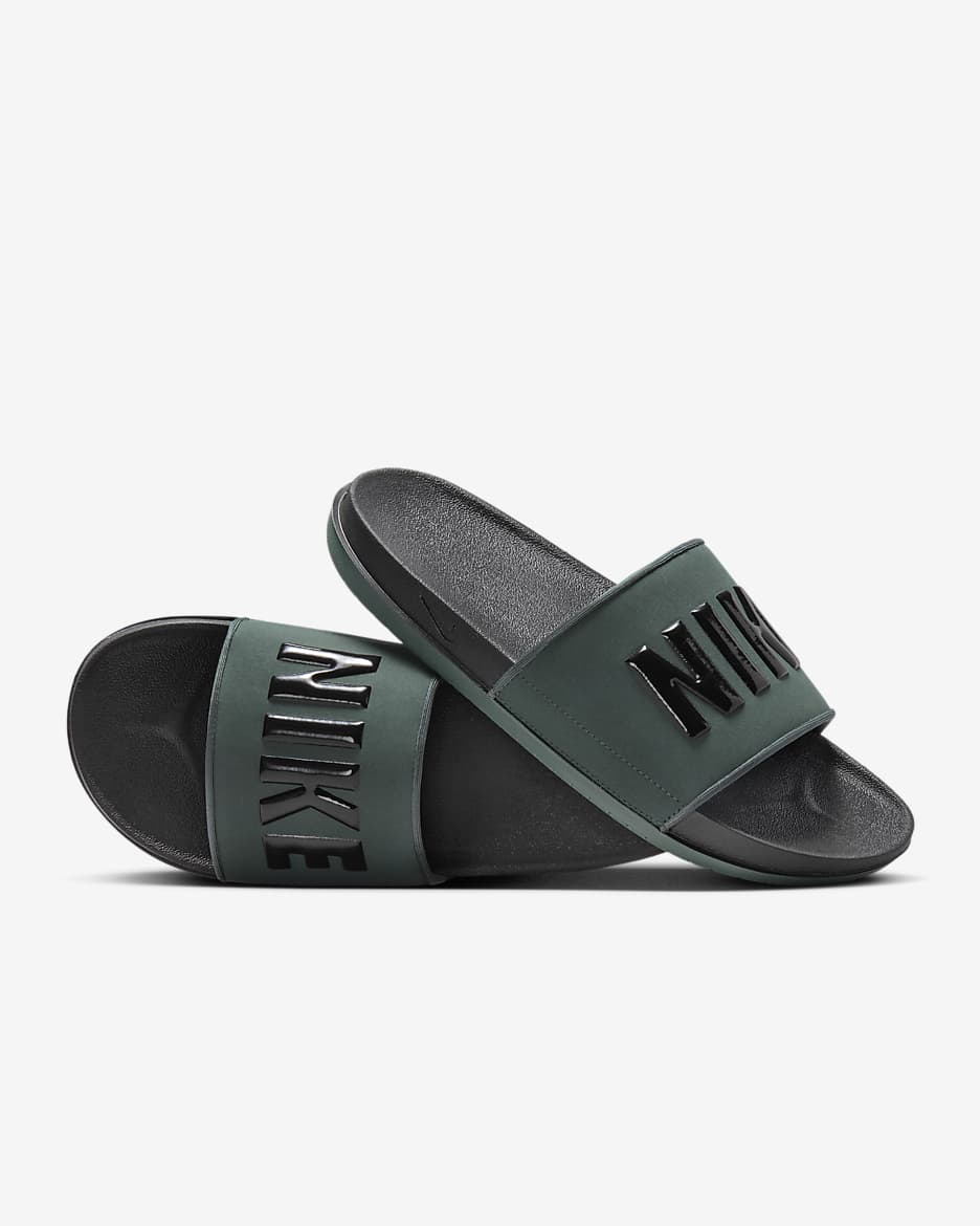 Nike Offcourt Men's Slides - Vintage Green/Black/Black