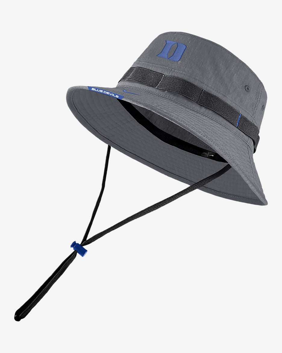 Duke Nike College Boonie Bucket Hat - Flint Grey