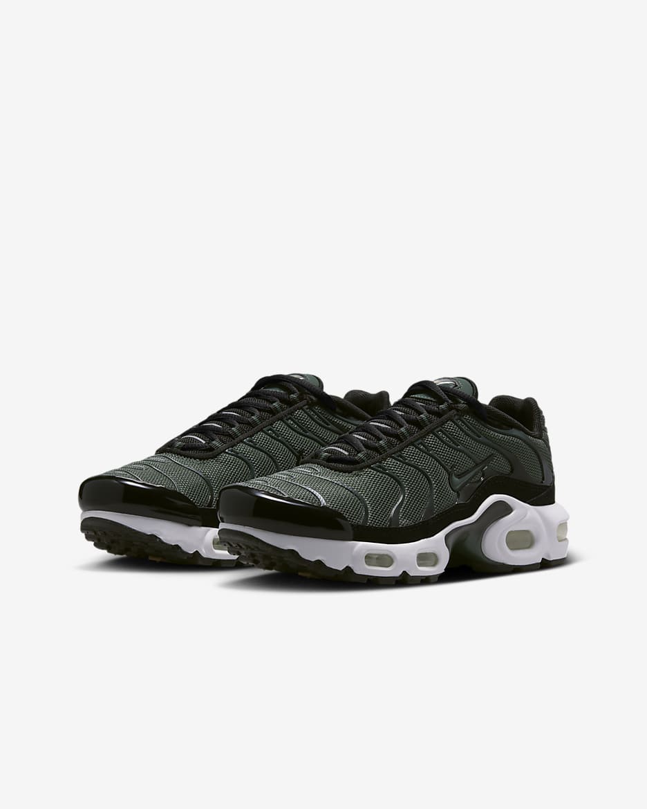 Nike Air Max Plus Schuh für ältere Kinder - Vintage Green/Schwarz/Hemp/Vintage Green