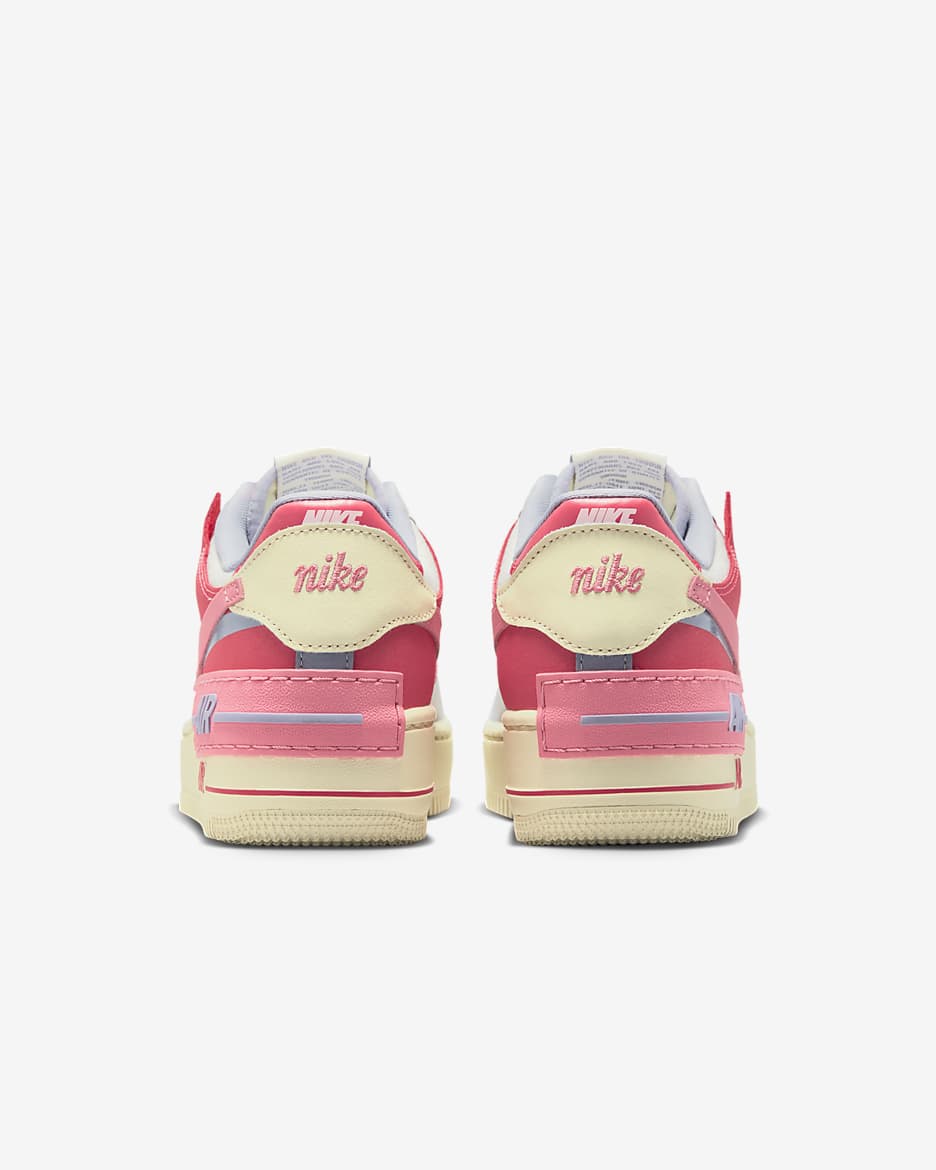 Nike Air Force 1 Shadow Women's Shoes - Sail/Sea Coral/Indigo Haze/Coral Chalk