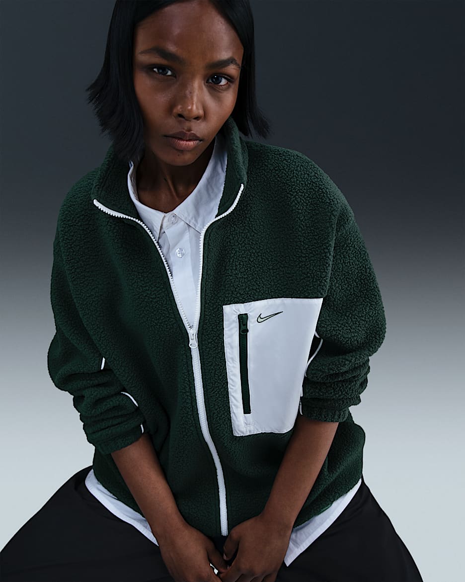 Nike Sportswear Women's Full-Zip High-Pile Fleece Jacket