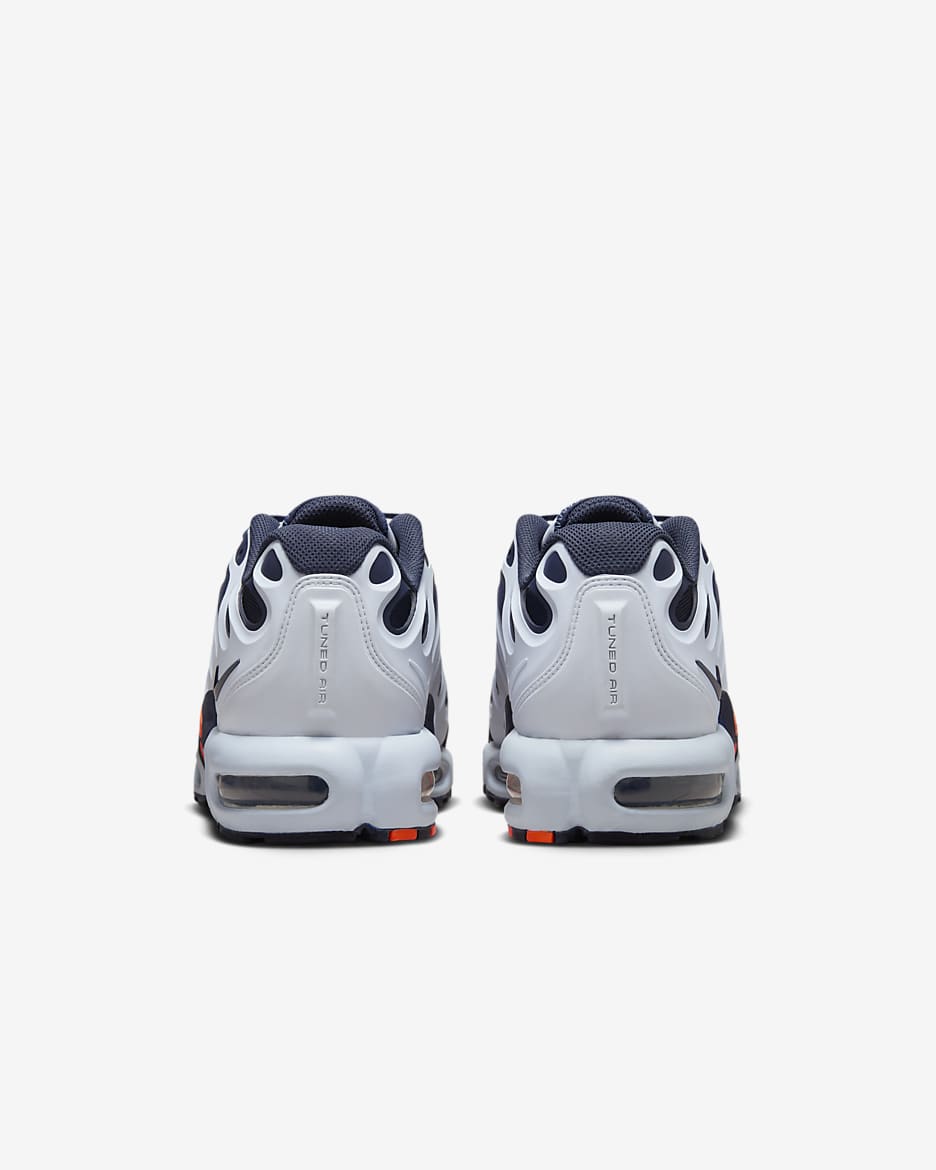 Nike Air Max Plus Drift Erkek Ayakkabısı - Football Grey/Aquarius Blue/Total Orange/Thunder Blue