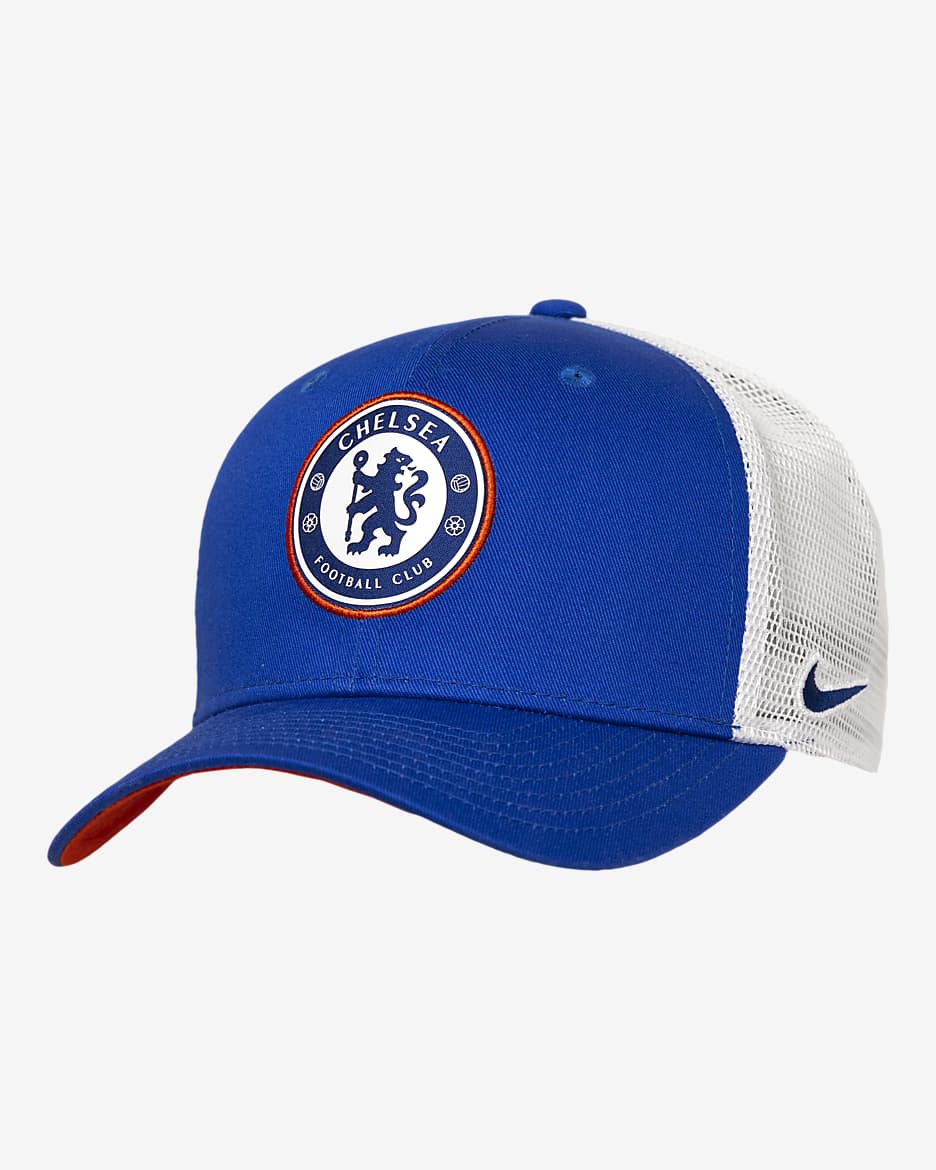 Chelsea FC Classic99 Nike Soccer Trucker Cap - Game Royal