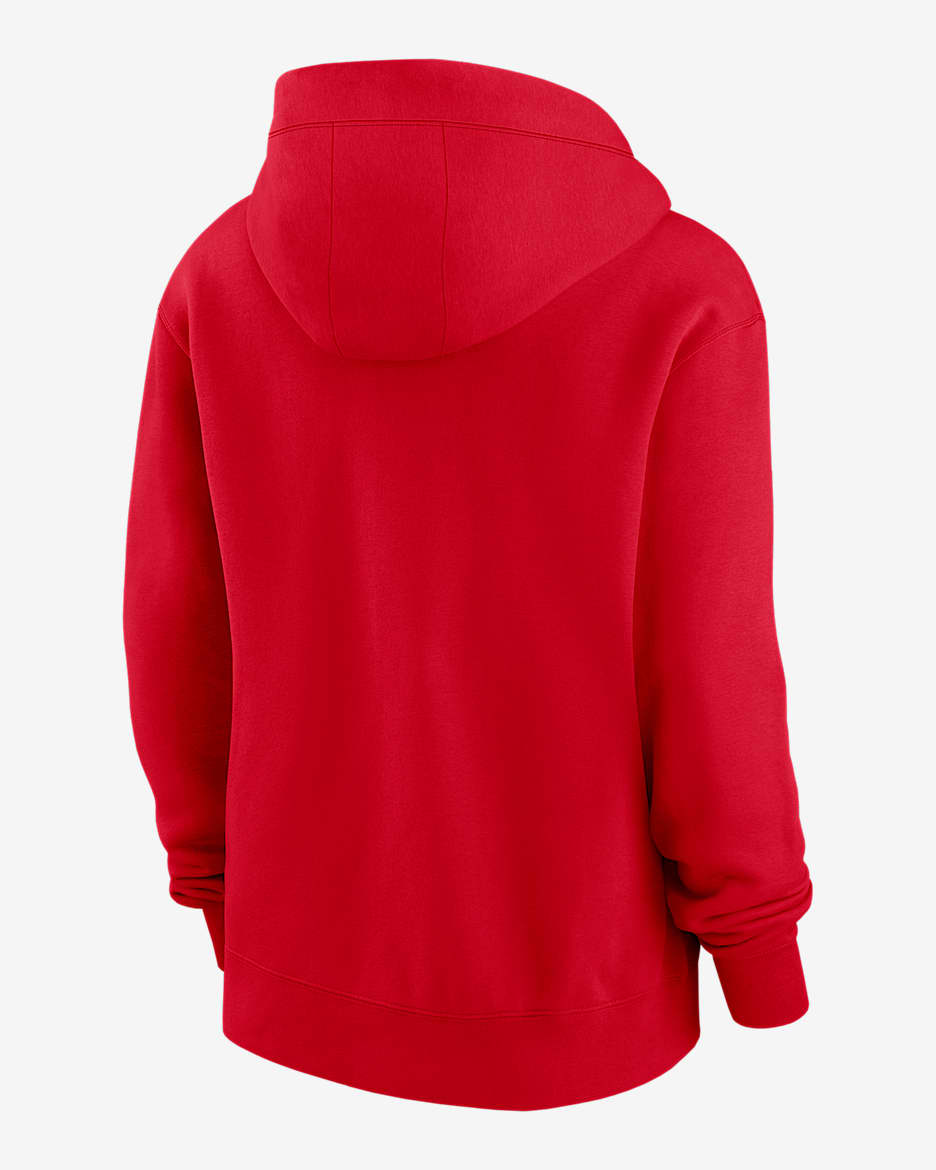 San Francisco 49ers Phoenix Rewind Women's Nike NFL Full-Zip Hoodie